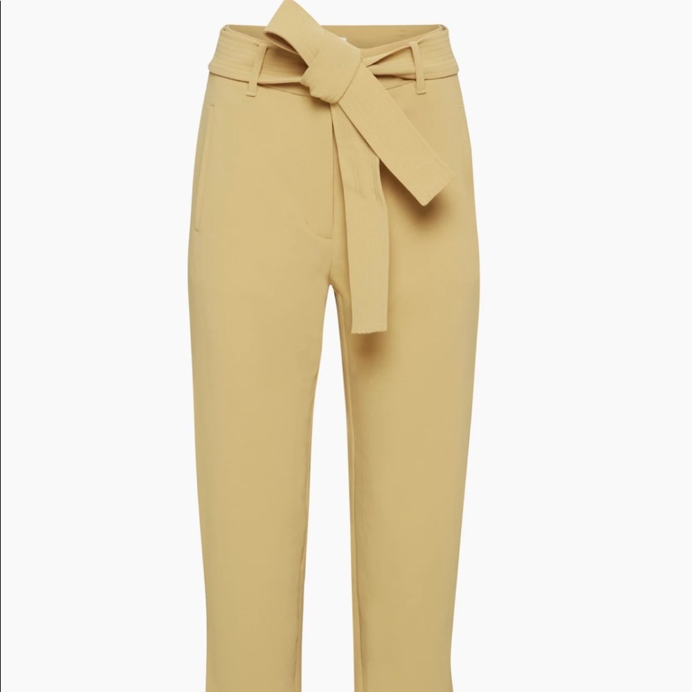 Aritzia Pants NWT in sandy Beige
